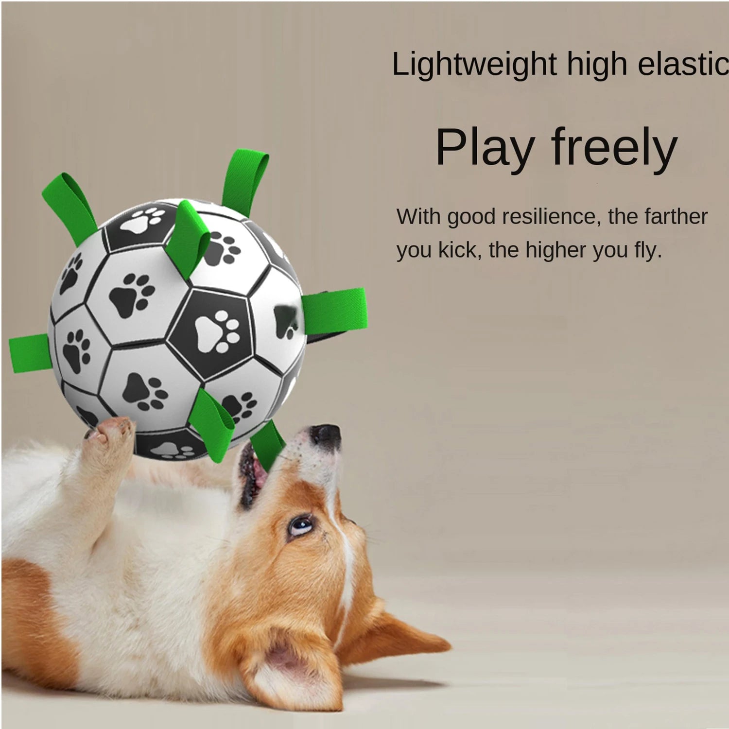 Dog Toy Ball Pet Ball Dog Training Soccer Ball Pet Toy Soccer Ball needles can be purchased separately