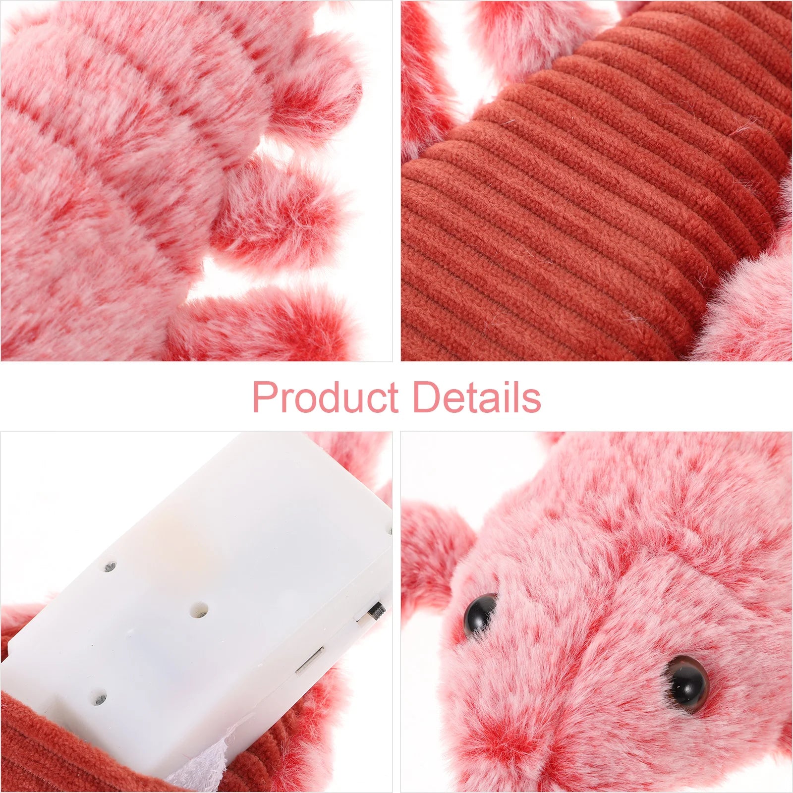 Electric Floppy Lobster Plush Toy Interactive Chewing Stuffed Dancing Moving Toys For Pet Playthings Catnip Games Dragon Toy Pet